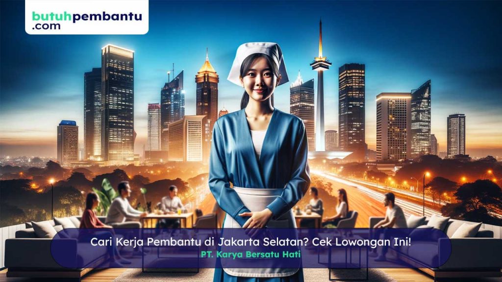 lowongan kerja pembantu di apartemen Jakarta Selatan