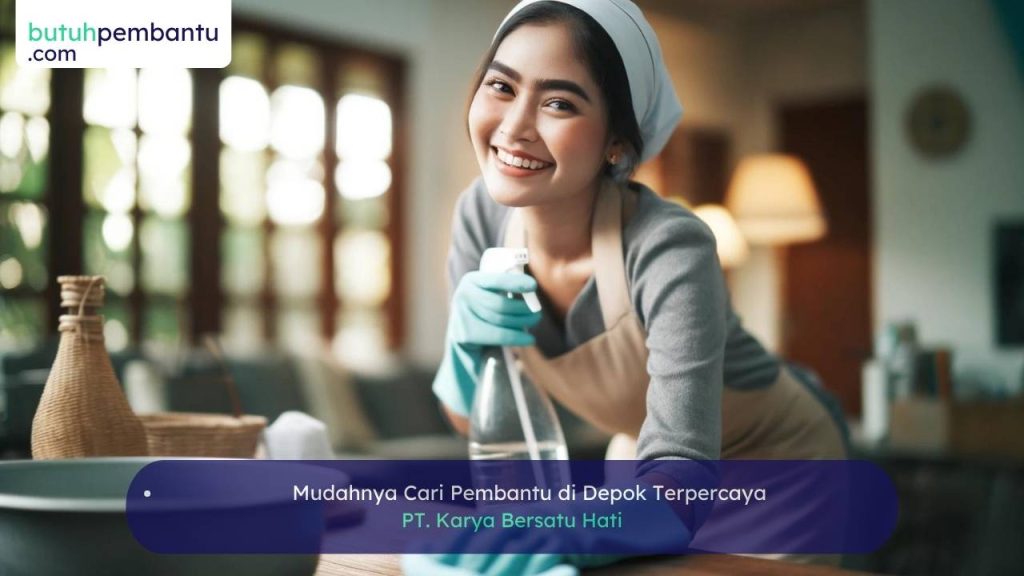 cari pembantu di Depok terpercaya