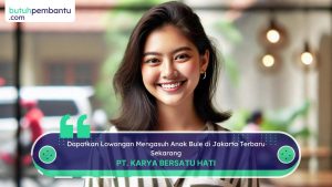 Dapatkan Lowongan Mengasuh Anak Bule di Jakarta Terbaru Sekarang