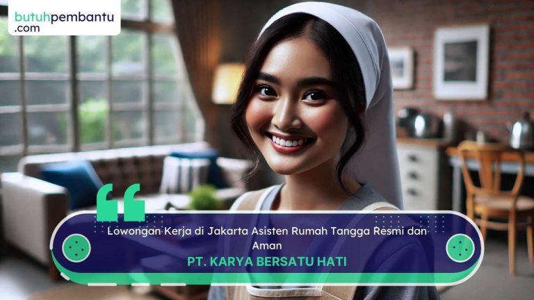 Cari Lowongan Kerja di Jakarta Asisten Rumah Tangga? Yuk Daftar!